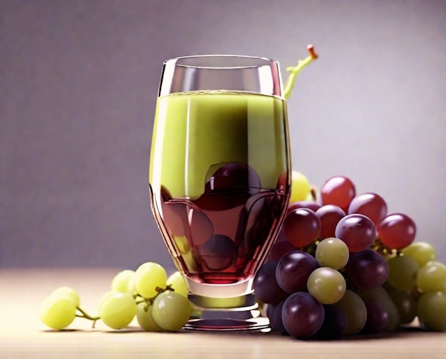 Foto suco de uvas pretas