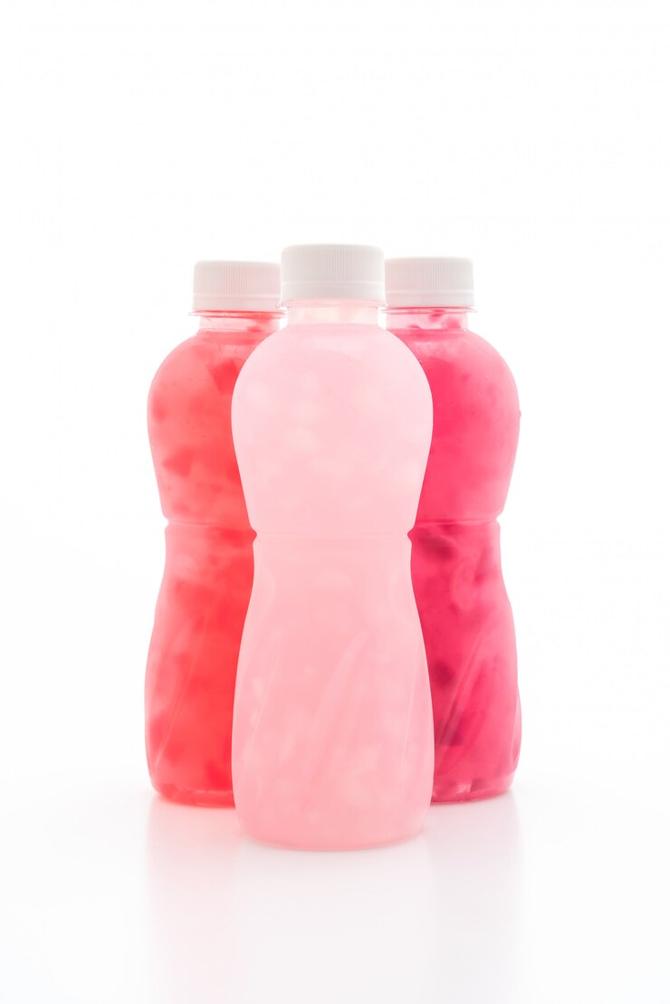 Foto suco misturado com nata de coco ou geléia de coco