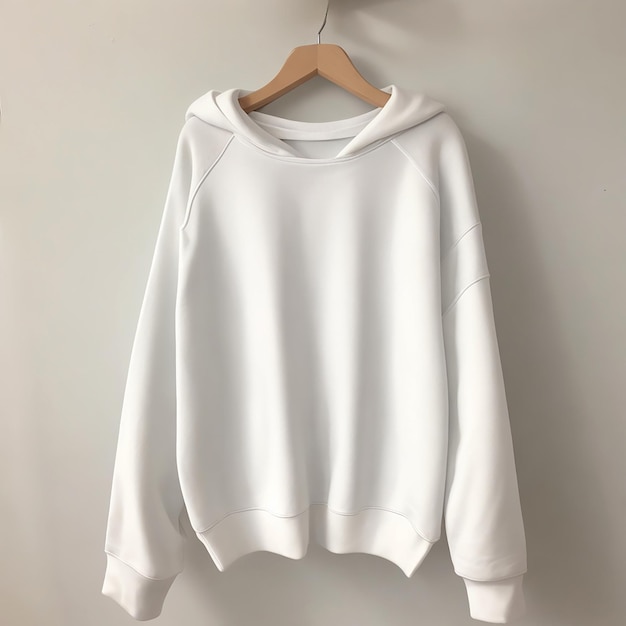 sudadera blanca