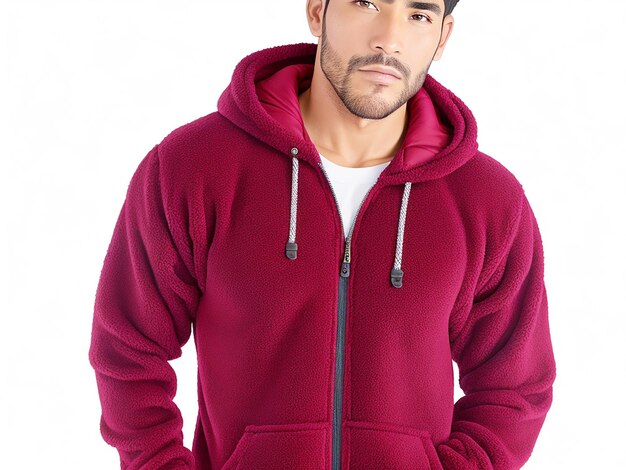 Sudadera con capucha y cremallera con forro polar Sherpa