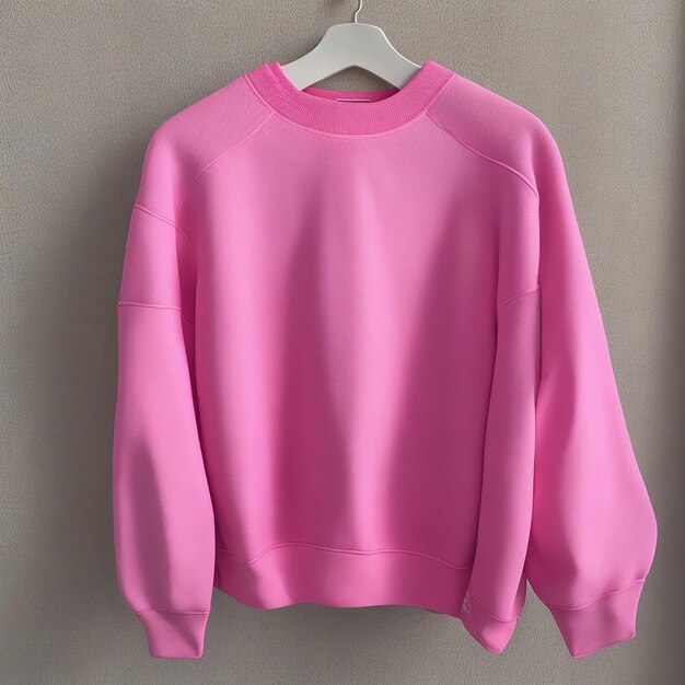 sudadera rosa