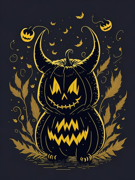 Sudaderas con capucha de calabaza con encanto de Halloween, camisetas mágicas y batthemed