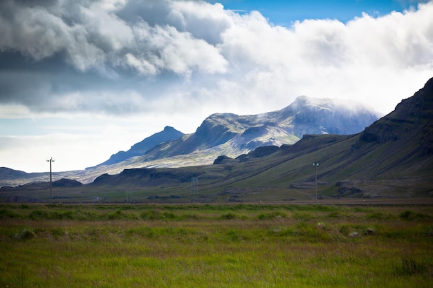 Südisländische Berglandschaft