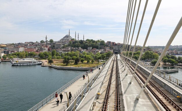 Süleymaniye-Moschee in der Stadt Istanbul