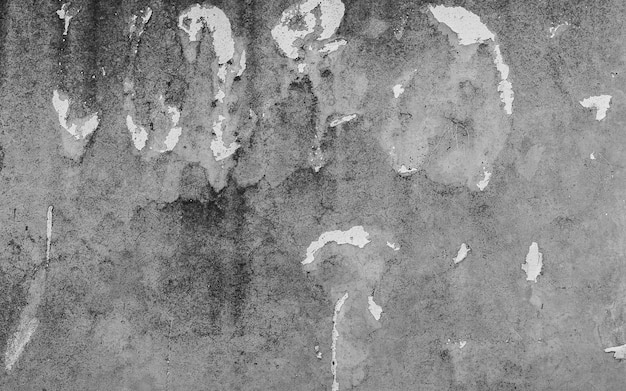 Suelo de cemento de textura con mancha negra
