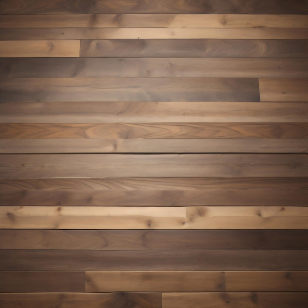 Foto el suelo de madera de la casa está hecho de madera recuperada.