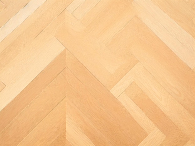 Suelo de vinilo de hoja de roble ligero con parquet de herringbone