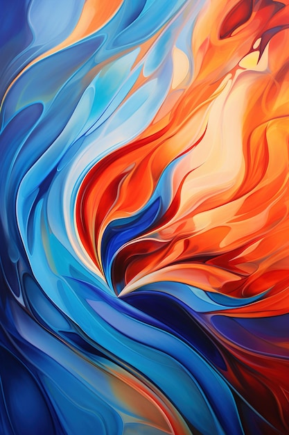 Sueños con forma de onda Fondos coloridos abstractos revelados Estética elevada Ondas abstractas para hipnotizadores