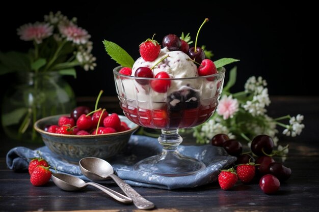 Sueños de verano helado helado