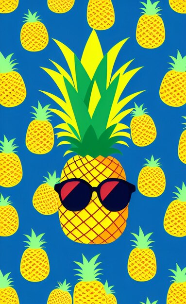 Foto süße ananas