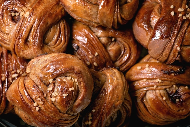 Süße Brötchen mit schwedischem Zimt