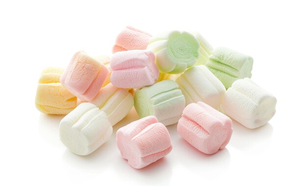 Süße Marshmallow-Süßigkeiten genießen