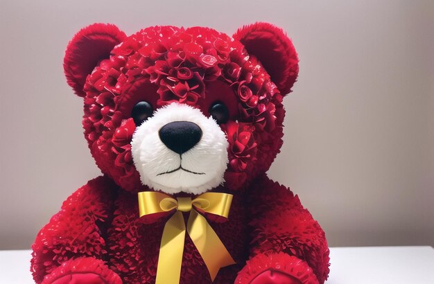 Süßer Teddybär Valentinstag Süßes Geschenk für Ihre Frau Freundin Generative KI