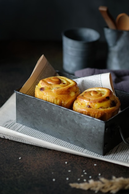 Süßes Brioche-Brötchen