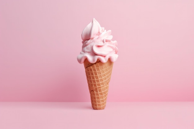 Süßes Eis Illustration AI GenerativexA