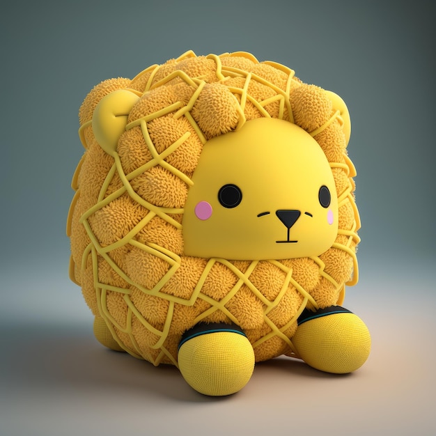 Süßes Squishy Lion Plüschtier