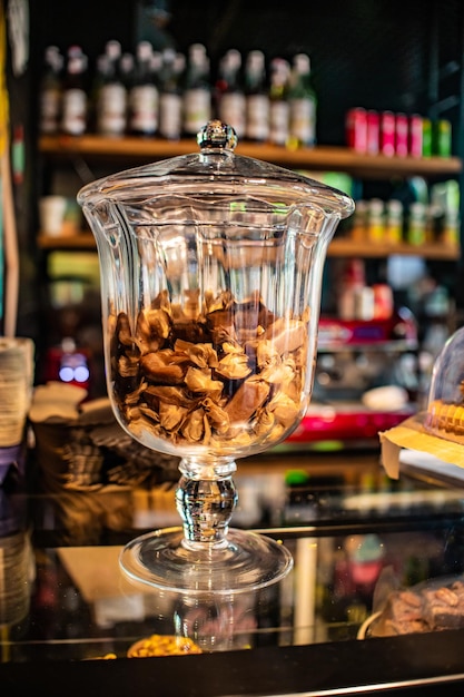 Süßigkeiten im Café