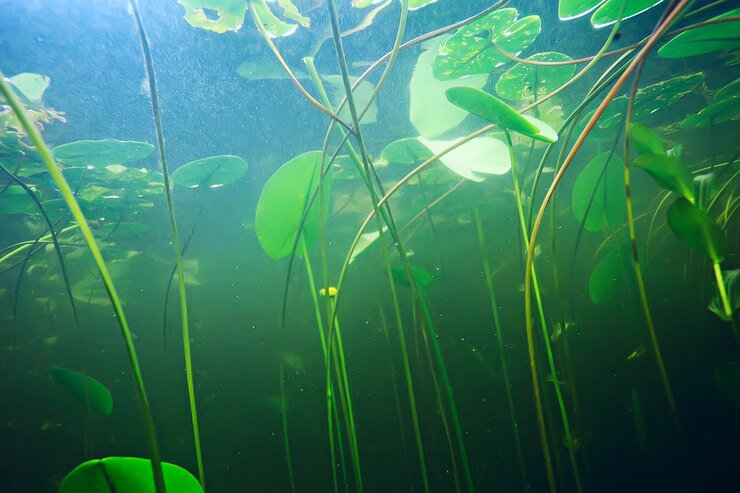 Foto süßwasserschwamm
