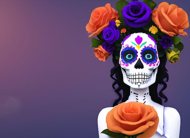 Foto sugar skull braut tag der toten