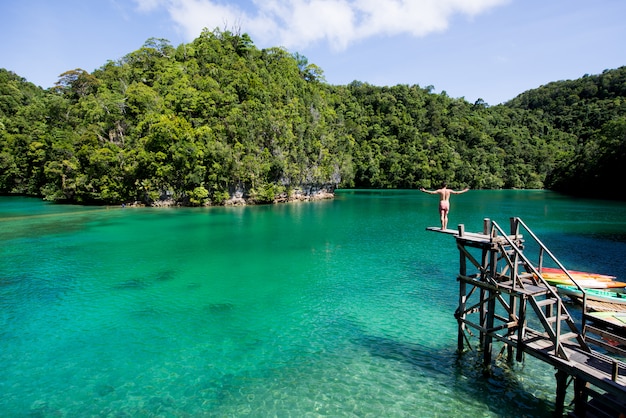 Sugba Lagune in Siargao, Philippinen