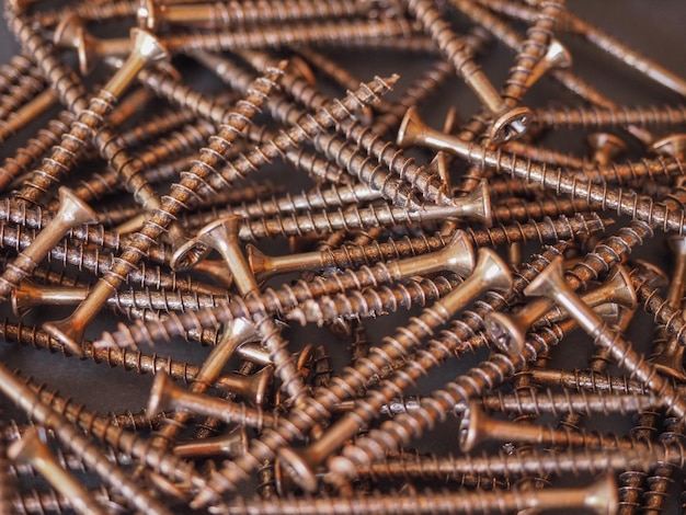 Foto sujetadores de tornillos para madera