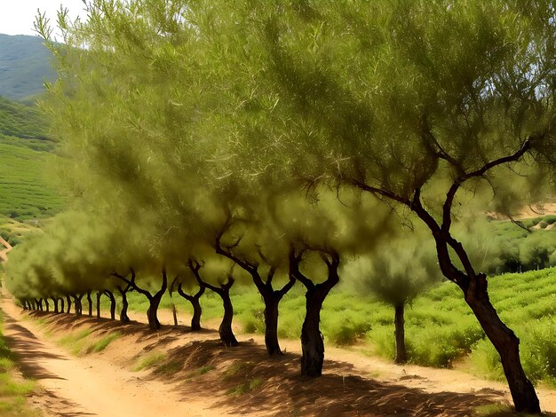 Foto sumérgete en la rica historia del cultivo del olivo, desde los antiguos bosques hasta los modernos huertos.