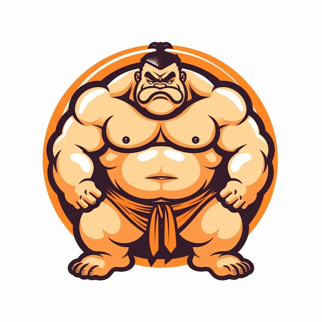 Sumo desenho animado logo039s foto