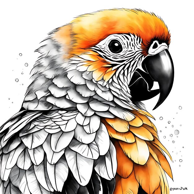 Foto sun conure