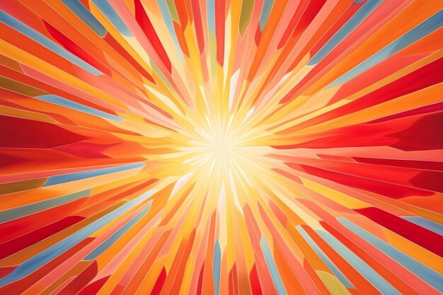 Sunburst-Zephyr-Hintergrund