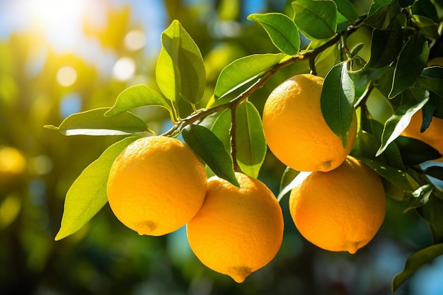 SunKissed Citrus Ripe Yellow Lemon Melhor fotografia de limão