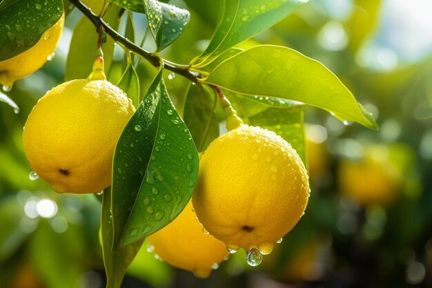 SunKissed Lemon Natures Citrus Jewel Melhor fotografia de imagens de limão