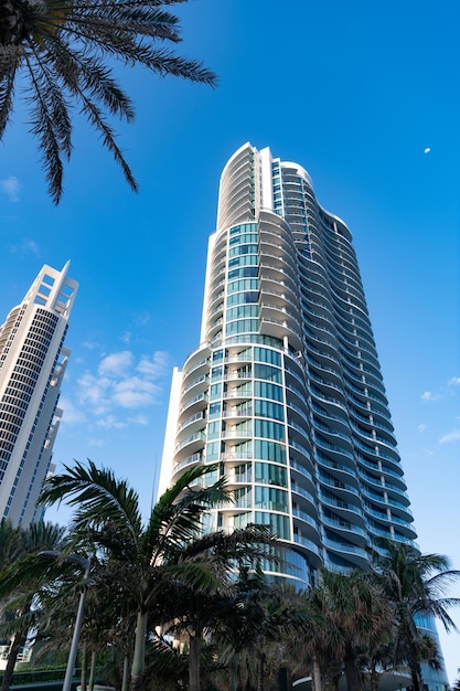 Sunny Isles Beach Miami Florida USA 24. März 2021 Low Angle View of Chateau Beach Residence