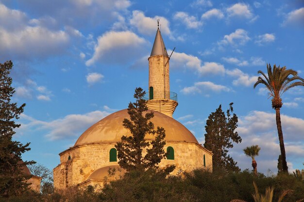 Sunrise, die Moschee in Larnaca, Zypern