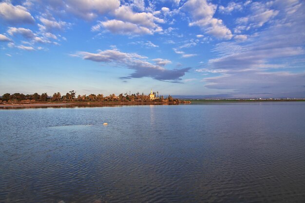 Sunrise, die Moschee in Larnaca, Zypern