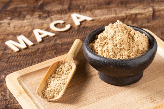 Súper alimento en polvo de Maca deshidratada de América del Sur