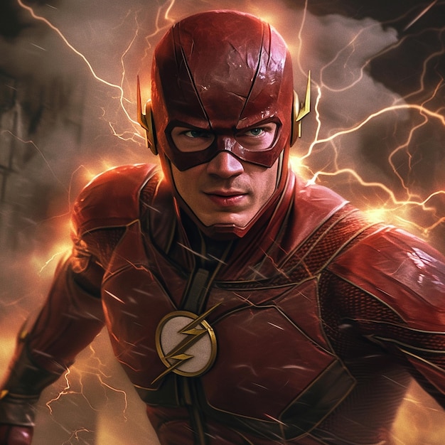Super-heróis icônicos Ilustrações e projetos celebrando Iron Man The Flash e outros super-heróis