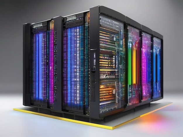 Supercomputador colorido