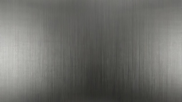 Superficie de acero elegante con curvas