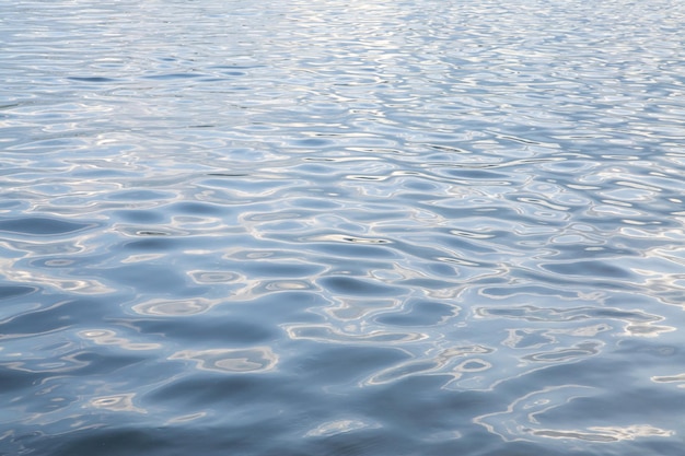 Superficie de agua de fondo abstracto con ondas La textura del agua
