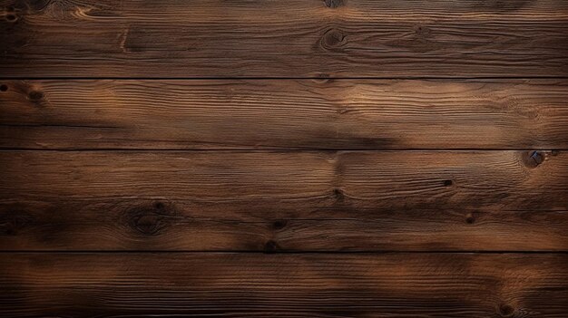 Superficie de la antigua textura de madera marrón Antiguo fondo de madera de textura oscura Vista superior