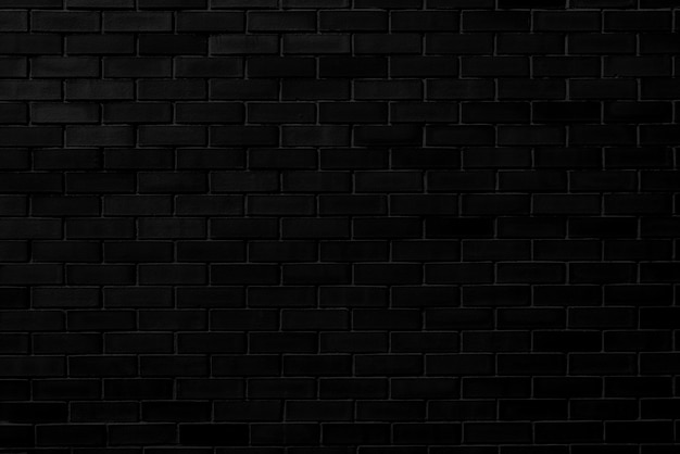 Superficie arquitectónica de la pared de ladrillo negro