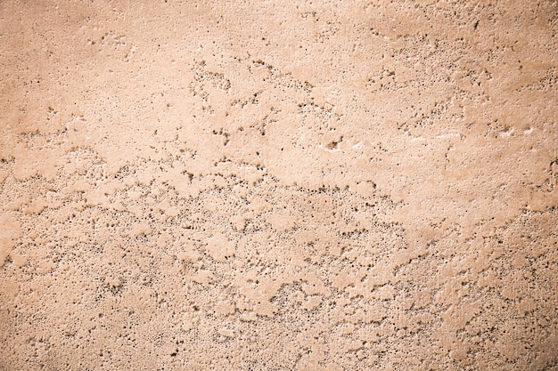 Foto superfície de concreto bege vazia com espaço de cópia