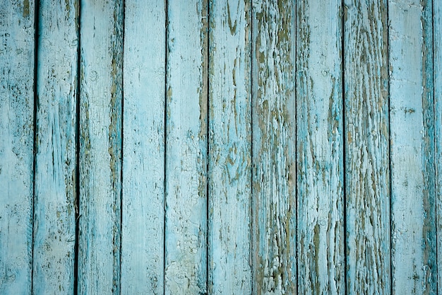 Superfície de fundo azul textura de madeira