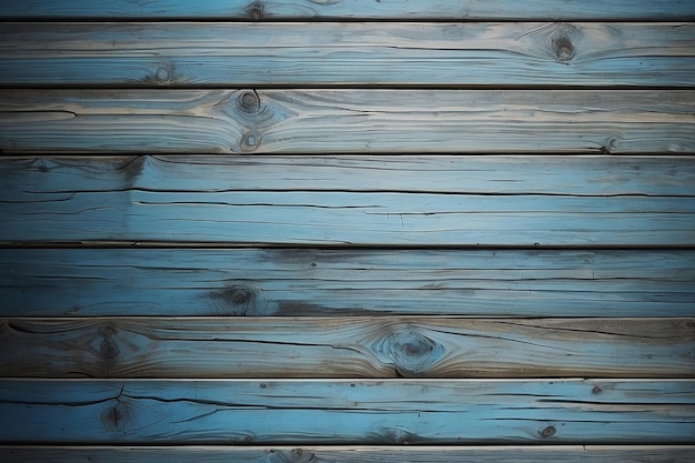 Superfície de fundo de textura de madeira azul com padrão natural antigo ou texturas de madeira antiga vista superior da mesa