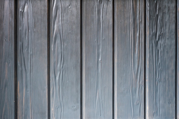Superfície de madeira pintada em cinza