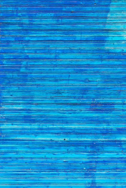 Superfície de parede de fundo de textura de madeira azul