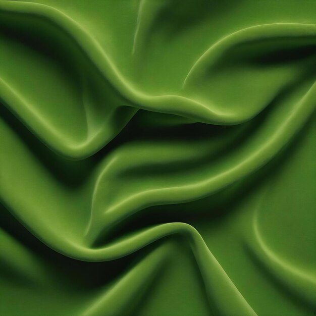 Foto superfície de tecido de veludo verde fundo abstrato