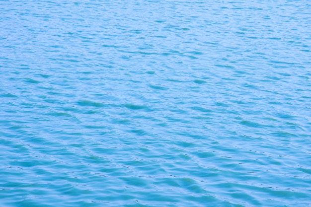 Superfície do mar azul com ondas