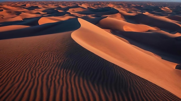 Superficie de dunas de arena del desierto rojas y negras fondo abstracto