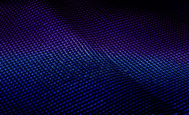 Foto superfície futurista de fundo abstrato metálico roxo e material de alta tecnologia